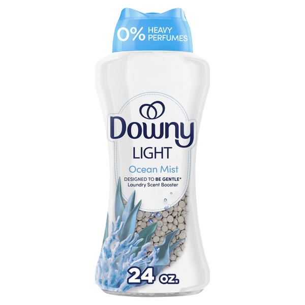 Downy Light Laundry Scent Booster Beads for Washer, Ocean Mist