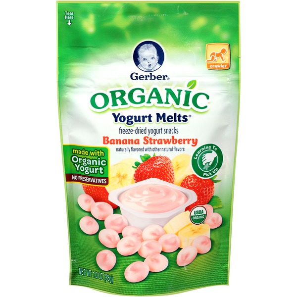 gerber strawberry banana yogurt