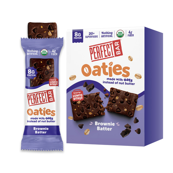 Perfect Bar Brownie Batter Refrigerated Protein Bars, Gluten Free 7.3 oz