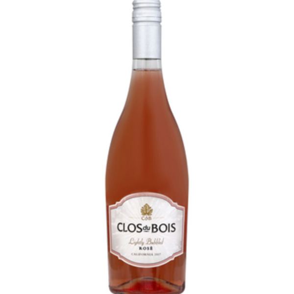 Clos du Bois Lightly Bubbled Rose Blush Wine Same-Day Delivery or
