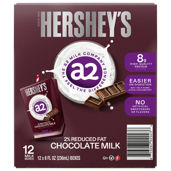 Hershey's Chocolate Milk, 2% Reduced Fat Same-Day Delivery or