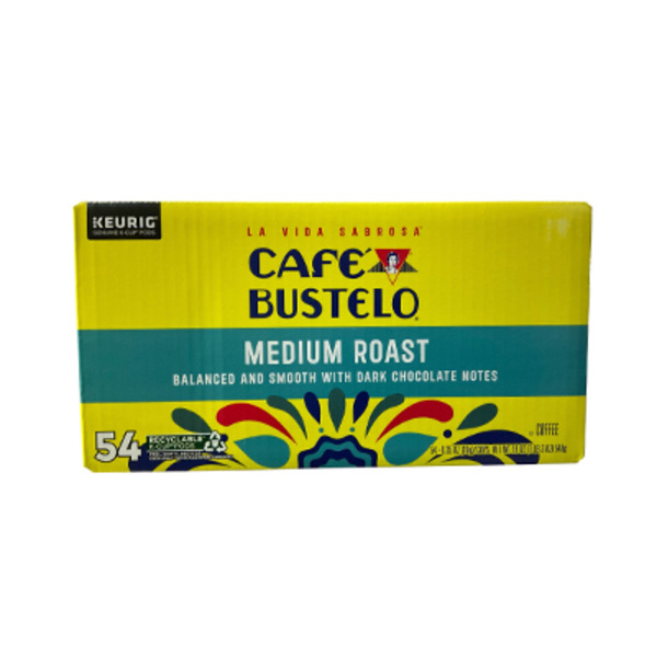 Café Bustelo Medium Roast Coffee, K-Cup Pods