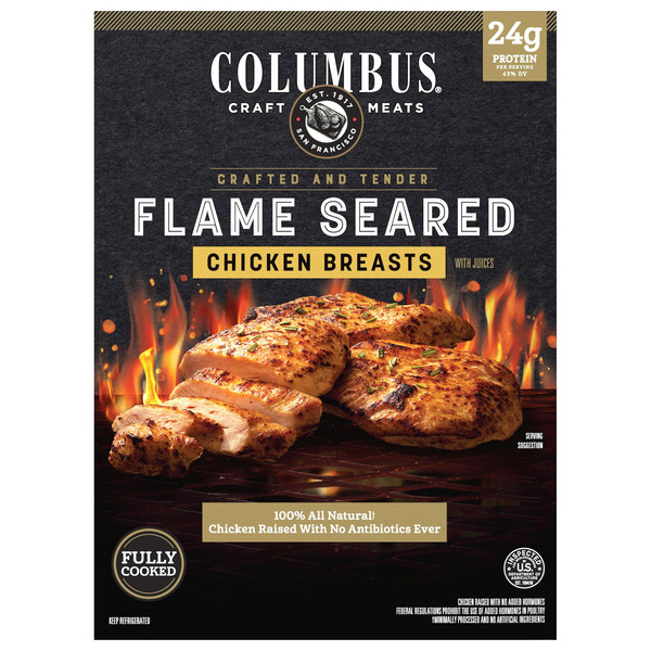 Columbus Flame Seared Chicken Breasts