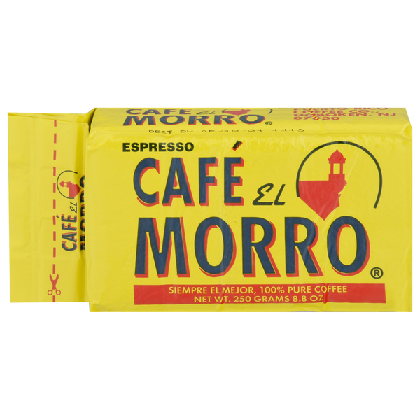 Cafe El Morro Espresso Coffee, 100% Pure Same-Day Delivery or