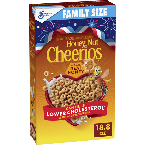 General Mills Honey Nut Cheerios Family Size Cereal