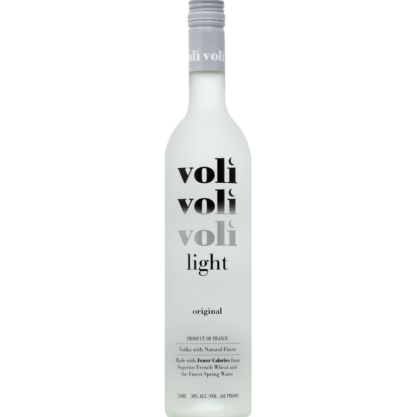 Voli 305 Vodka Light Original Vodka Same-Day Delivery | Binny's