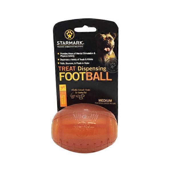 starmark treat dispensing football