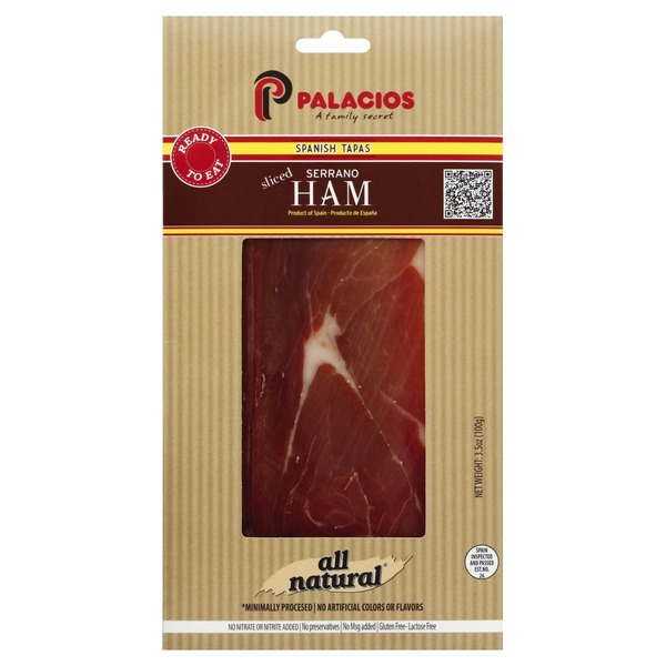 SLICED SERRANO HAM3.5OZ