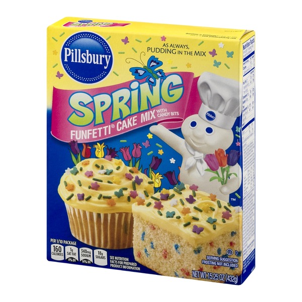 pillsbury spring funfetti cake