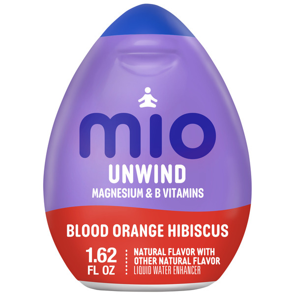 MiO Unwind Blood Orange Hibiscus Liquid Water Enhancer with