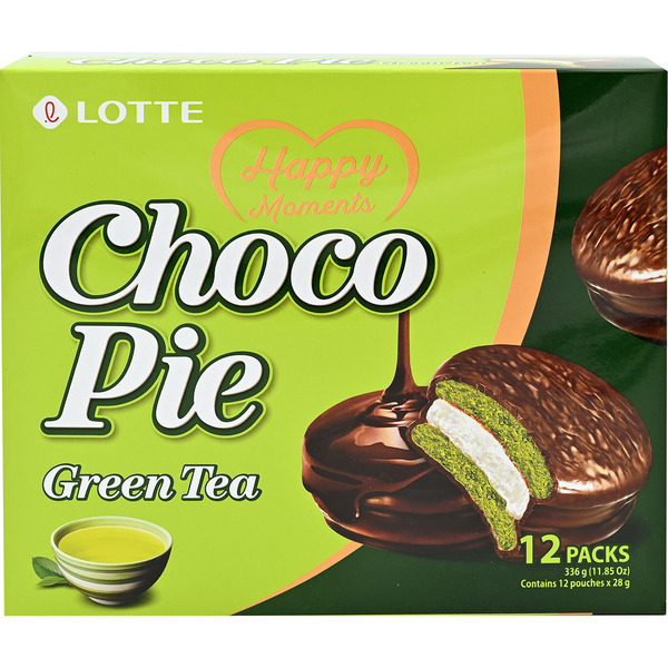 Lotte Green Tea Chocolate Pie
