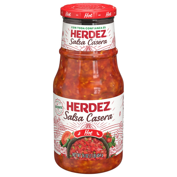 HERDEZ Salsa Casera Hot, 16 OZ