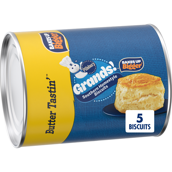 Pillsbury Grands! Southern Homestyle Butter Tastin' Biscuits Same-Day ...
