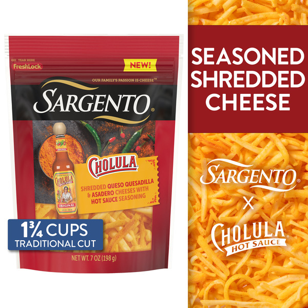 Sargento Cholula® Natural Queso Quesadilla & Asadero Shredded
