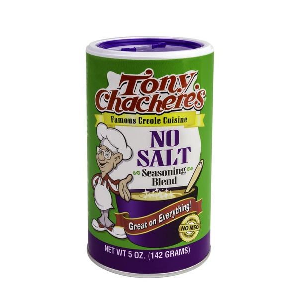 Tony Chachere's Seasoning Blend, No Salt