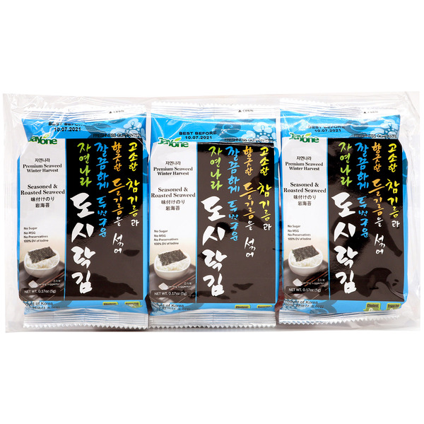 Jayone Seaweed, Seasoned & Roasted