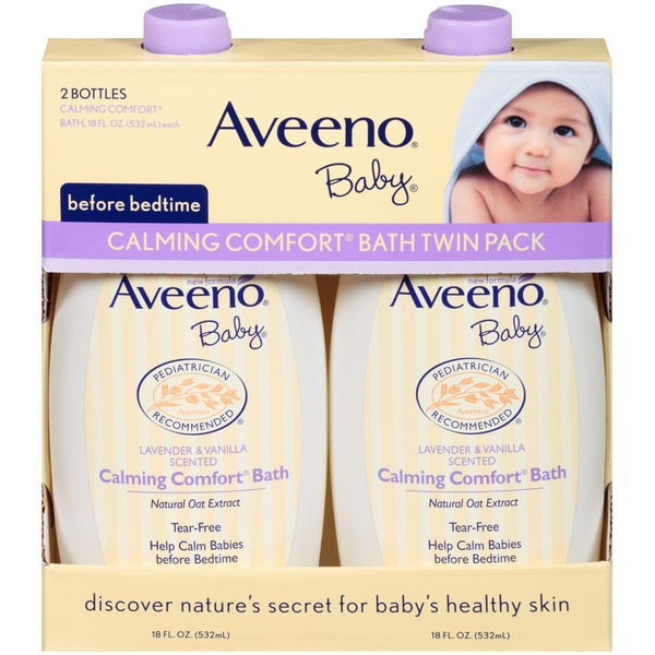 aveeno calming comfort bath