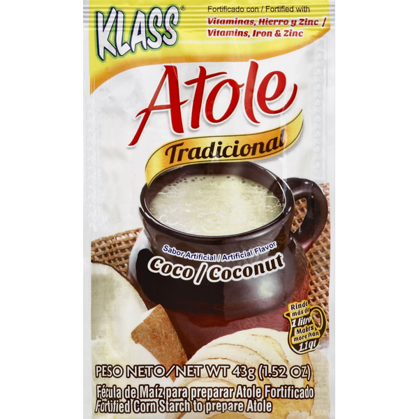 Klass Drink Mix, Atole, Coconut