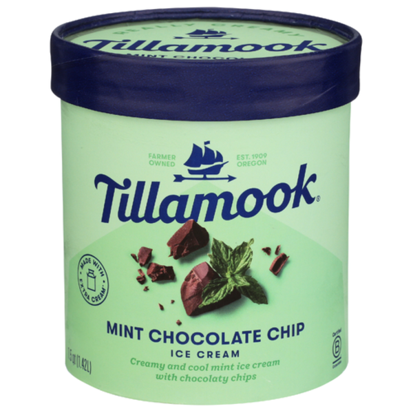 Tillamook Mint Chocolate Chip Ice Cream Same-Day Delivery or