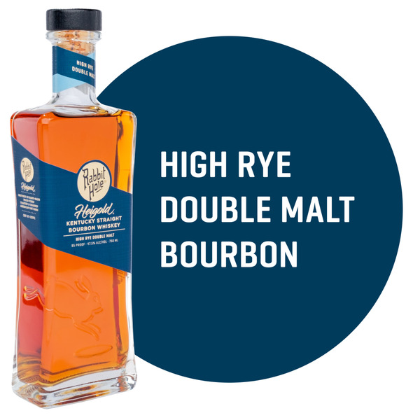 Rabbit Hole Heigold High Rye Double Malt Kentucky Straight Bourbon