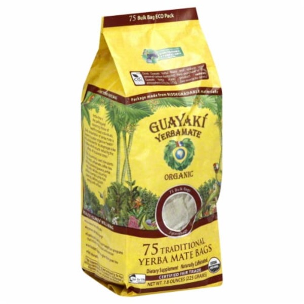 Guayaki Yerba Mate, Traditional, Bags (75 ct) from Sprouts Farmers