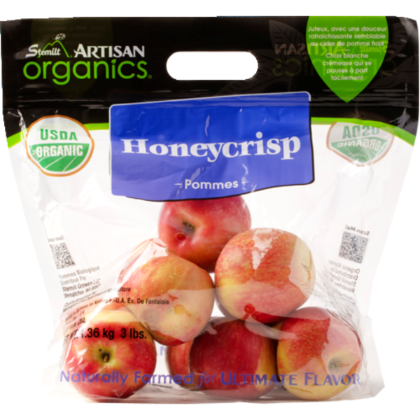 Stemilt World Famous Fruit Organic Honeycrisp Apples Bag