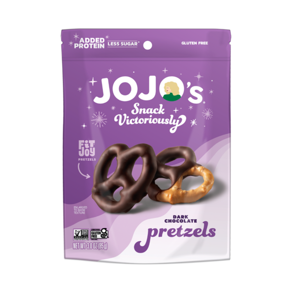 JOJO's Dark Chocolate Covered, Gluten Free Pretzels Same-Day