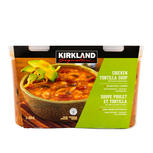 Kirkland Signature Chicken Tortilla Soup 2 x 830 ml
