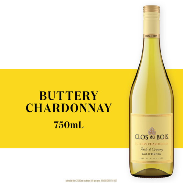 Clos du Bois Buttery Chardonnay White Wine Same-Day Delivery or