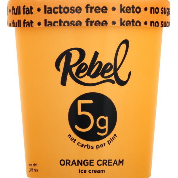 Rebel Ice Cream, Orange Cream