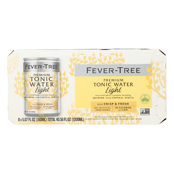 Fever-Tree Premium Light Tonic Water 8x150ml Same-Day Delivery or