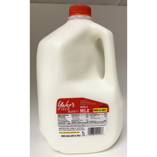 Yoke's Whole Milk Same-Day Delivery or Pickup | Yoke's Fresh Market