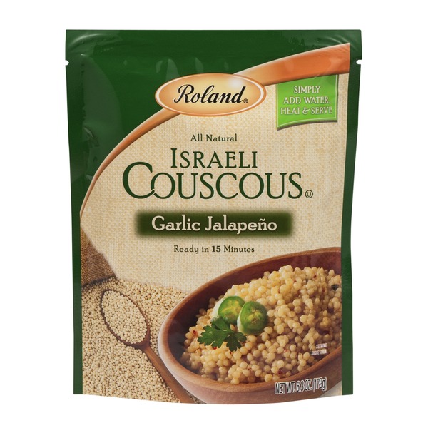 Roland Israeli Couscous, Garlic Jalapeno (6.3 oz) Instacart