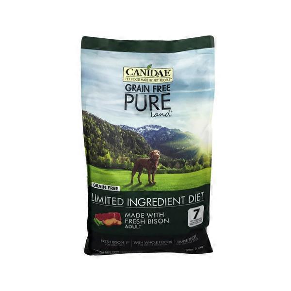 limited ingredient bison dog food