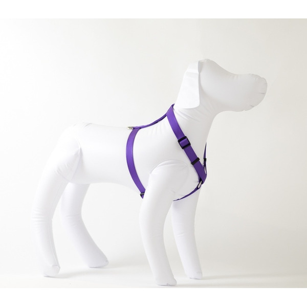 Play On Basic Adjustable Dog Harness, Large - Purple