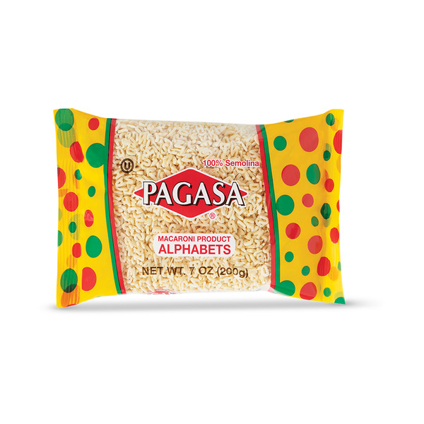 Pagasa Alphabets Pasta