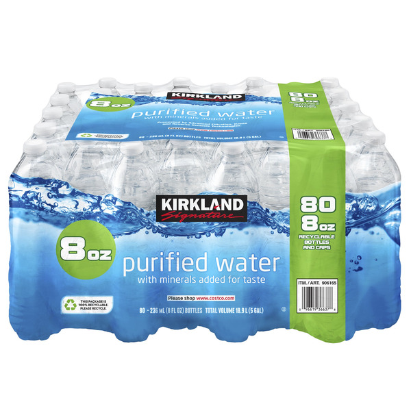 Drinking Water, 80 x 8 fl oz