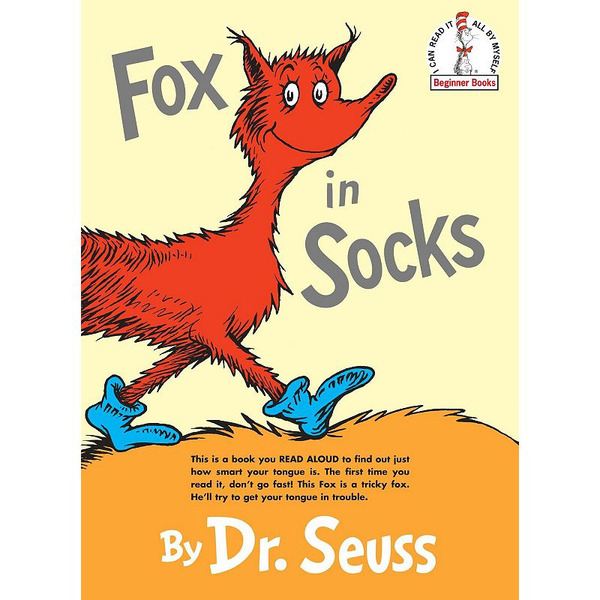 Random House Fox in Socks by Dr. Seuss Hardcover