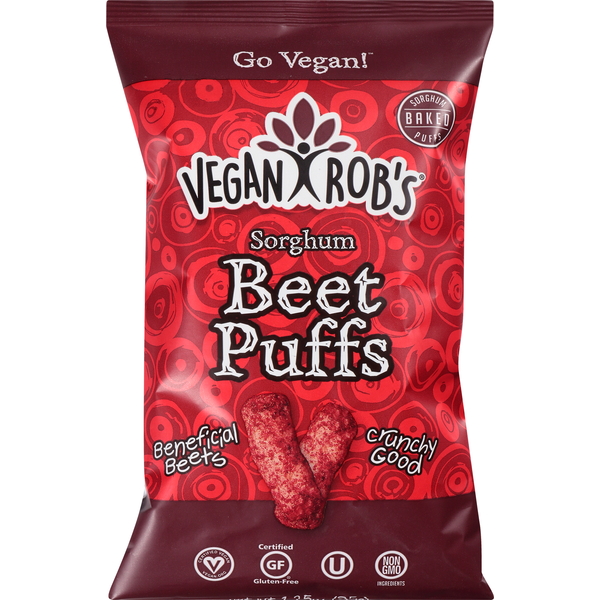 Vegan Rob's Puffs, Beet (1.25 oz) Instacart