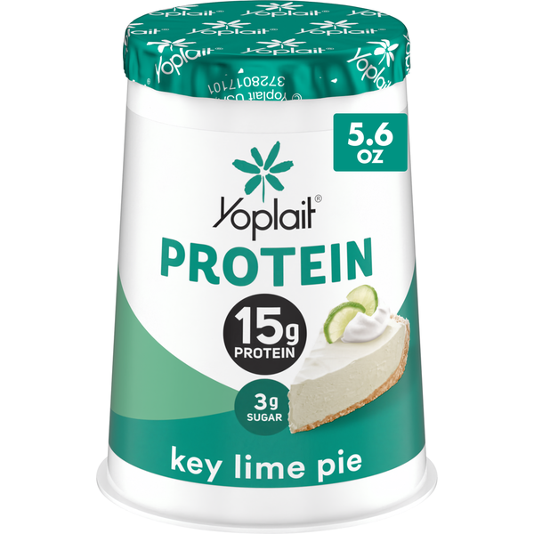 Yoplait Protein Key Lime Pie Yogurt Cultured Dairy Snack Cup Same