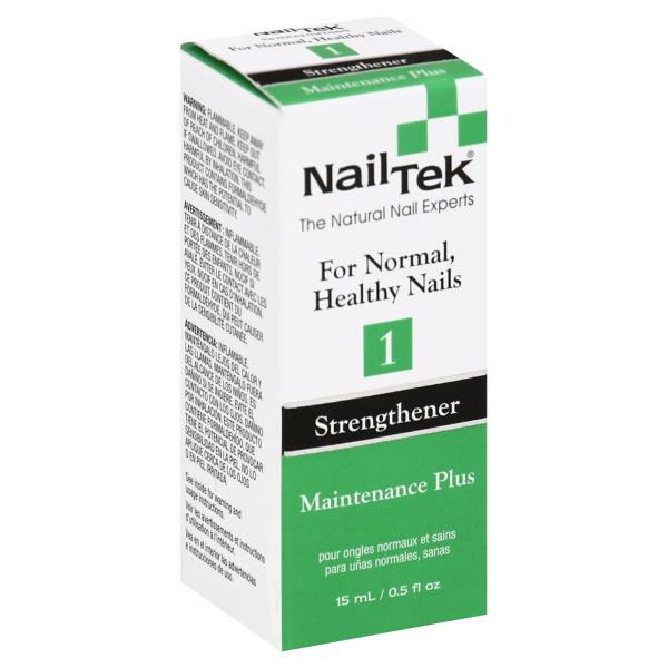 Publix Nail Tek Strengthener, Maintenance Plus 1, For Normal, Healthy