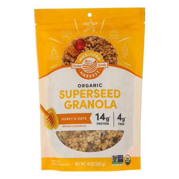 Manitoba Harvest Organic Superseed Honey & Oats Granola