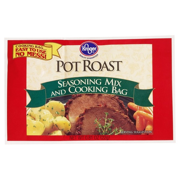 Kroger Seasoning Mix And Cooking Bag Chicken (0.81 oz) from Kroger Instacart