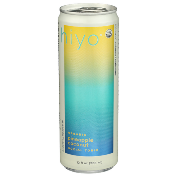 Hiyo Pineapple Coconut, Organic Social Tonic Same-Day Delivery or