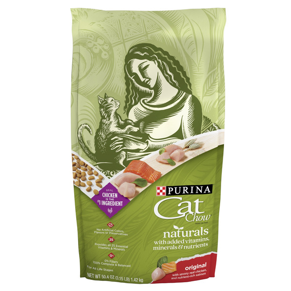 Purina - Cat Chow Naturals Plus Vitamins & Minerals - 3.15 lbs