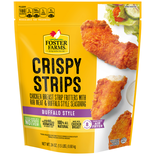 Foster Farms Buffalo Style Crispy Chicken Strips