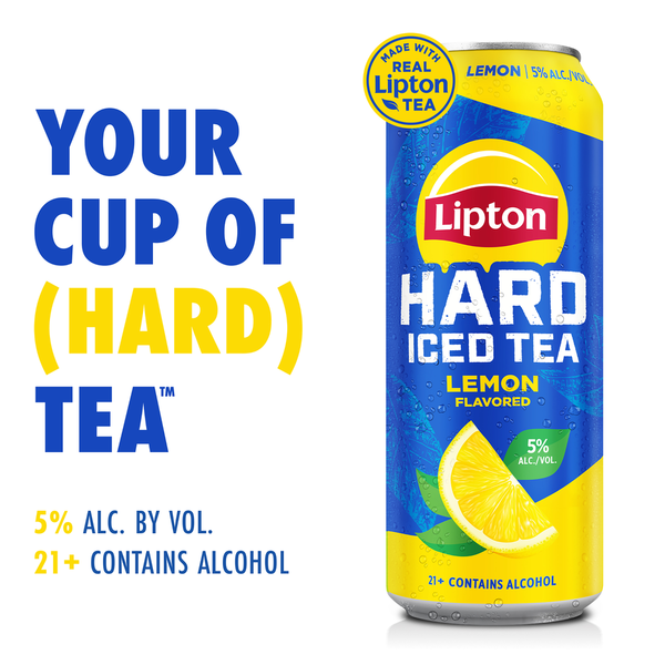 Lipton Hard Iced Tea Hard Iced Lemon Tea 24 fl oz Can Same-Day