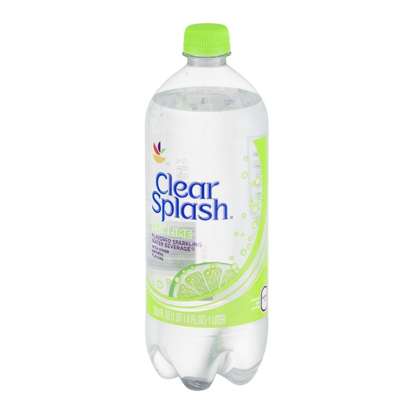 SB Clear Splash Flavored Sparkling Water Beverage Key Lime (33.8 fl oz
