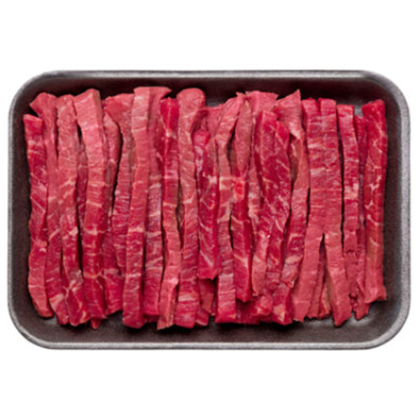 Choice Beef Stir Fry Top Sirloin Strips