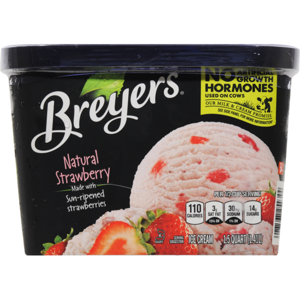 Breyers Strawberry Ice Cream Nutrition Facts Besto Blog